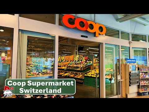 Coop Supermarket - Brienz, Switzerland 🇨🇭