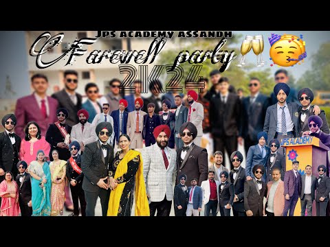 FAREWELL PARTY 🥂🥳 || JPS ACADEMY ASSANDH || LAST DAY OF SCHOOL || CREATIVE JASKIRAT