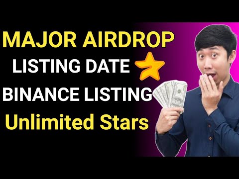 Major star listing date || Major star airdrop listing || Major star listing on Binance