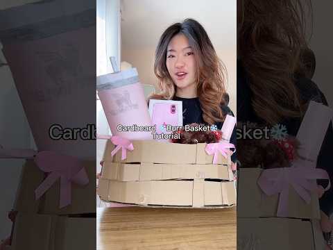 Cardboard Burr Basket tutorial