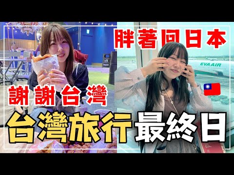 日本女友的台灣旅遊最後一天！要回日本面對現實了｜台灣人被日本人當成日本人？買了什麼台灣名產？在九份差點被計程車坑錢？｜王子日記