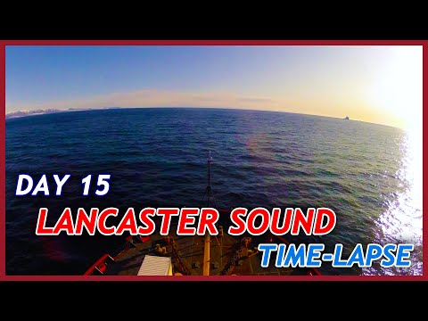 Lancaster Sound time-lapse: Day 15 of the Northwest Passage Expedition