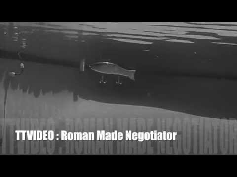 TackleTour Video - Underwater Action of the Roman Made Negotiator Swimbait