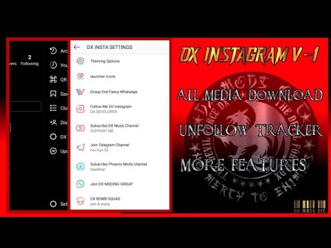 Dx Insta v1 || Insta pro mod || Gbinsta || DX MODS