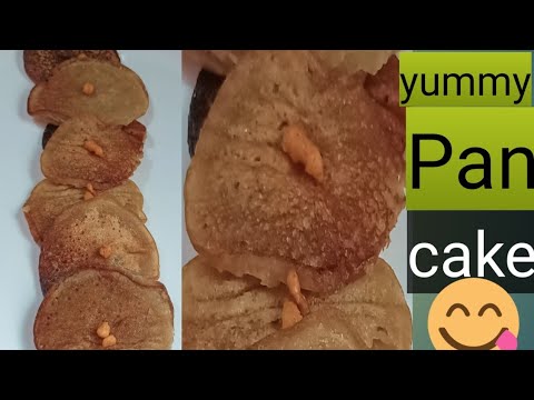 3 चीज़ों से बनाए आसान ऐपल पेन केक|How to make pan cake|