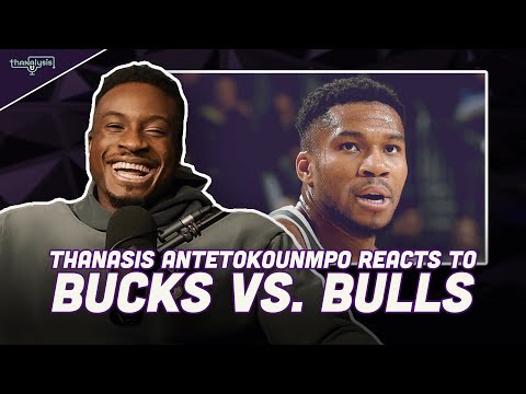 Thanasis Antetokounmpo REACTS to Trae Young, the Philadelphia 76ers, a Milwaukee Bucks WIN and more