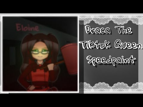 Draca The Tiktok Queen || Speedpaint