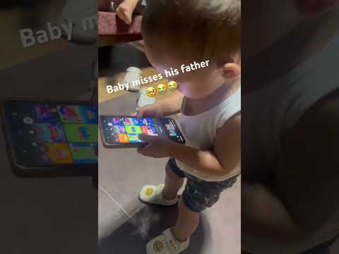 BABY MISSES HIS FATHER I LONG DISTANCE RELATIONSHIP I POOR BABY #share #viral #ldr #like #amazing e