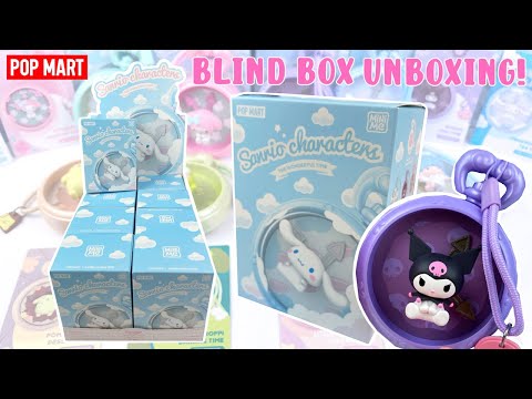 Let's Open 8 POP MART Sanrio Blind Boxes! THE WONDERFUL TIME UNBOXING MY MELODY, KUROMI AND MORE!