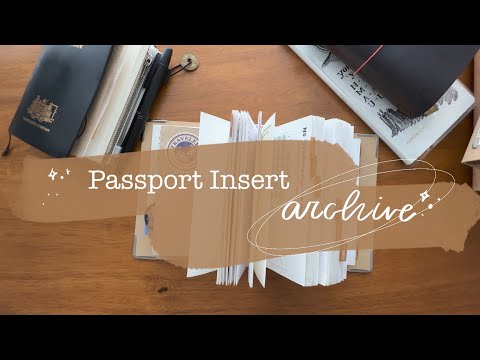 Archiving my Travelers Notebooks | LindseyScribbles