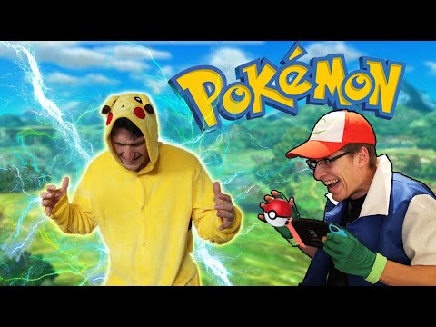 Detective Pikachu VS Pokémon Trainer - IN REAL LIFE