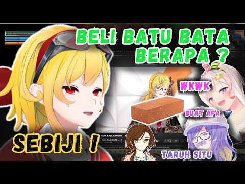 YOPI Ngakak.. Struggle KAELA Ke Toko Bangunan Cari Bata Untuk Syuting Iklan Brand... 【Kaela | Clip】