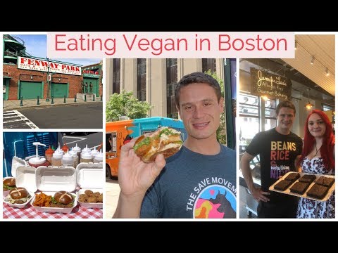 What I ate Vegan in Boston