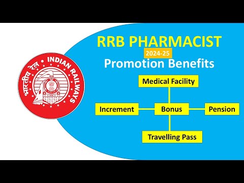 RRB Pharmacist | Promotion Cycle | Medical | Bonus | Increment | Pension #rrbpharmacist #pharmacy