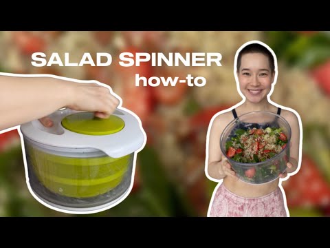 How To Use Your Salad Spinner To Wash, Dry, And Eat Those Fruits And Veggies! #shorts