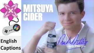 Mitsuya Cider (Rick Astley) (Short) Japanese Commercial