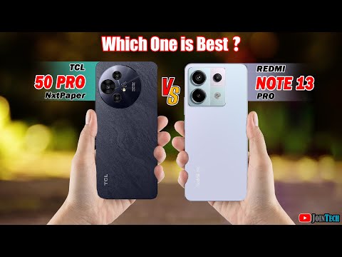 STOP Wasting Your Money on the WRONG Phone! TCL 50 Pro NxPaper Vs Redmi Note 13 Pro