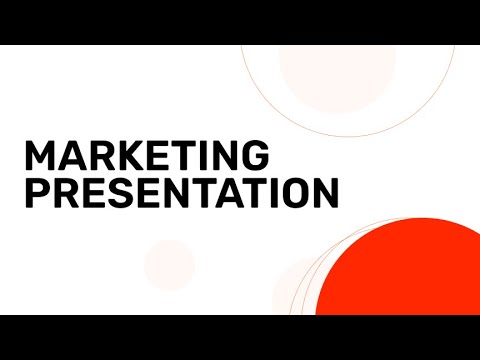 Marketing Presentation Video Template