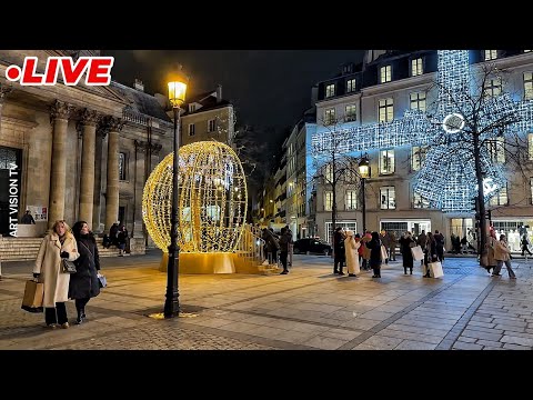 [🇫🇷Paris Live]  Bonsoir Paris Christmas walk Live Streaming 12/Decmber/2024