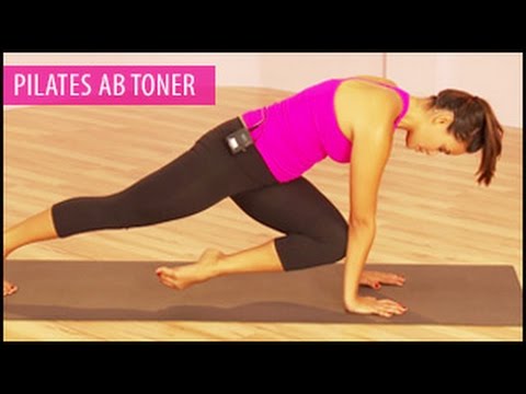 Pilates Ab Toner Workout: 15 Mins- Gabrielle