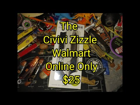 (1660) The Civivi Zizzle is at Walmart Online orders Only $25 Dollars