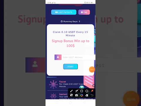 claim usdt every 15 minutes #trending #shorts #shortvideo
