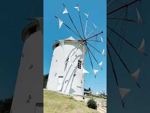 ギリシャ風車を見にきた！I came to see a Greek windmill!