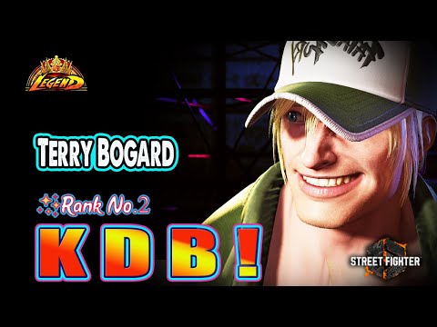 SF6 🔥KDB (Terry Bogard #2Rank) World Dangerous Gameplay ! 🔥Best Ranked Match🔥Sf6 DLC Replays🔥