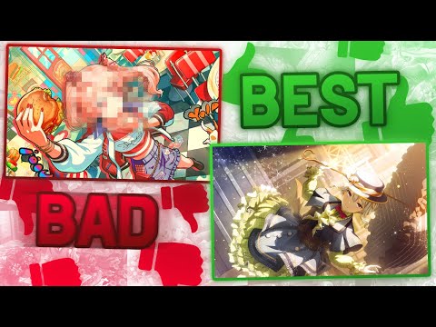 Rating the WORST and BEST Cards for EVERY Project Sekai character!!