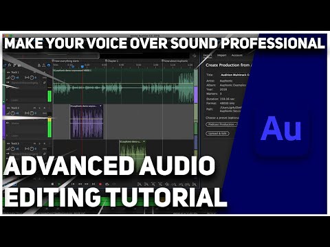 Make Your Vocals Sound Professional In Audition (Free Audio Preset)