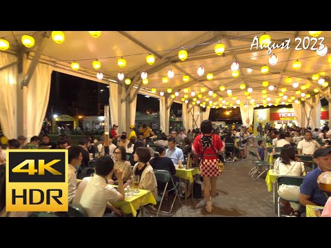 [4K HDR] 札幌 大通公園・ビアガーデンを散策 2023 / Strolling around Sapporo Odori Park & Beer Garden (Hokkaido,Japan)