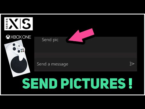 Xbox Series X S How to SEND PICTURES!