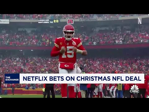 Netflix makes a big bet on Christmas NFL deal