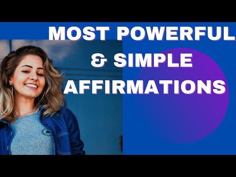 💖🦋🌈AFFIRMATIONS || MOST POWERFUL POSITIVE AND SIMPLE MORNING AFFIRMATIONS 💖🦋🌈🌸🧘🙌🙏