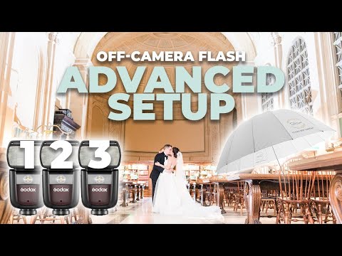 2-Light Off-Camera Setup for Weddings