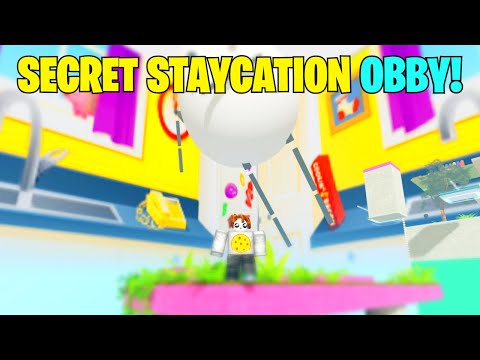 SECRET STAYCATION | SECRET STAYCATION OBBY!