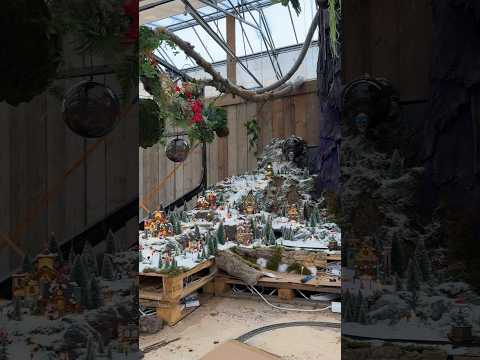 Huge LEMAX Christmas Village setup! 😳