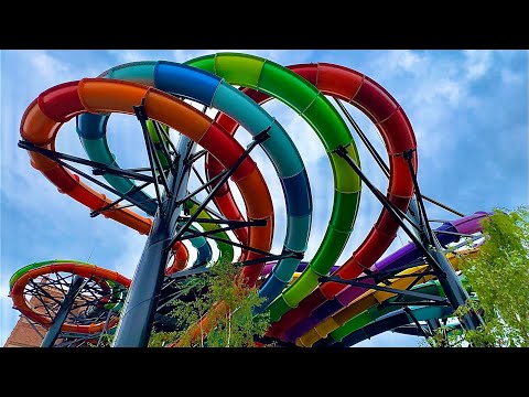 Rainbow Racer Water Slide at Rulantica Waterpark, Germany