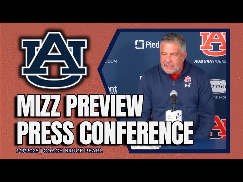 Bruce Pearl Previews Auburn Basketball vs Missouri | FULL PRESS CONFERENCE