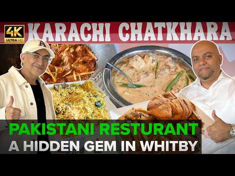 Karachi Chatkhara | Karachi Ka Tasty BBQ Platter & Asli Bihari Kabab Whitby Mein | 🇵🇰 Street Food PK