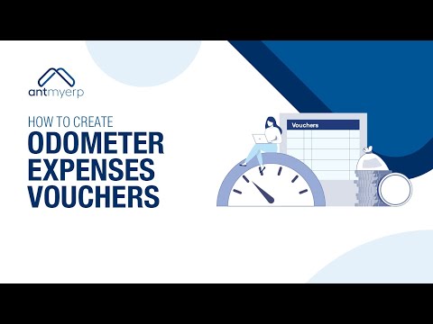 Learn How to create Odometer Expense Vouchers in AntMyERP- English