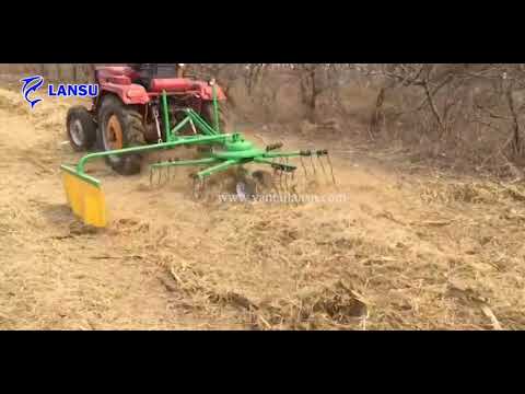 Grass rake tedder Rotary hay rake