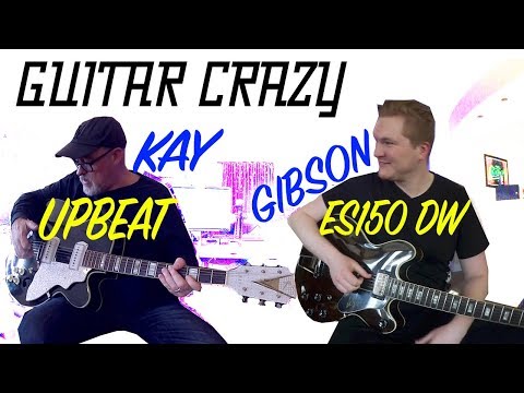 Guitar Crazy | Normans Rare Guitars | Tim Pierce | Kay Upbeat | Gibson ES150 DW