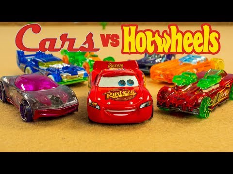 Cars vs. Hot Wheels Lightning McQueen faces off another brand of Cars