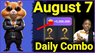 7 August Hamster Kombat Daily Combo Code  Today