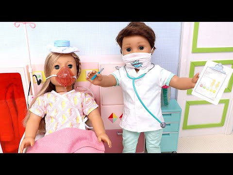 Doctor and patients! Play Dolls best stories