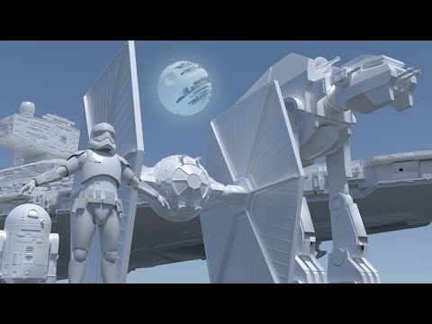 Star Wars Size Comparison 3D