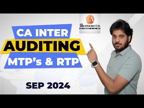 Mock Test Paper - AUDITING MTP | SEPT 2024 | CA INTER