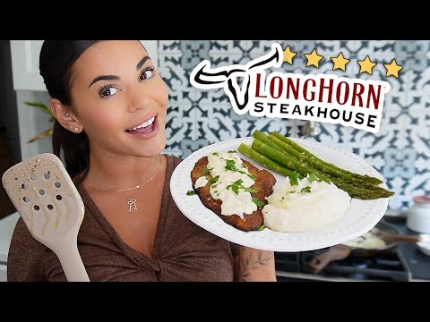 Longhorn at HOME! - Parmesan Crusted Chicken at Home