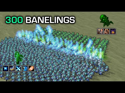 Can 500 Adepts survive 300 Banelings?